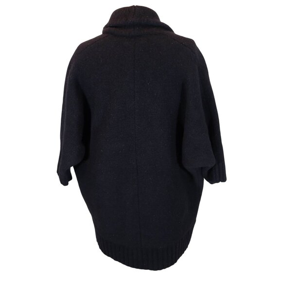 POLO RALPH LAUREN Chunky Oversize Merino Wool Cashmere Open Cardigan Sweater XS - Picture 3 of 6
